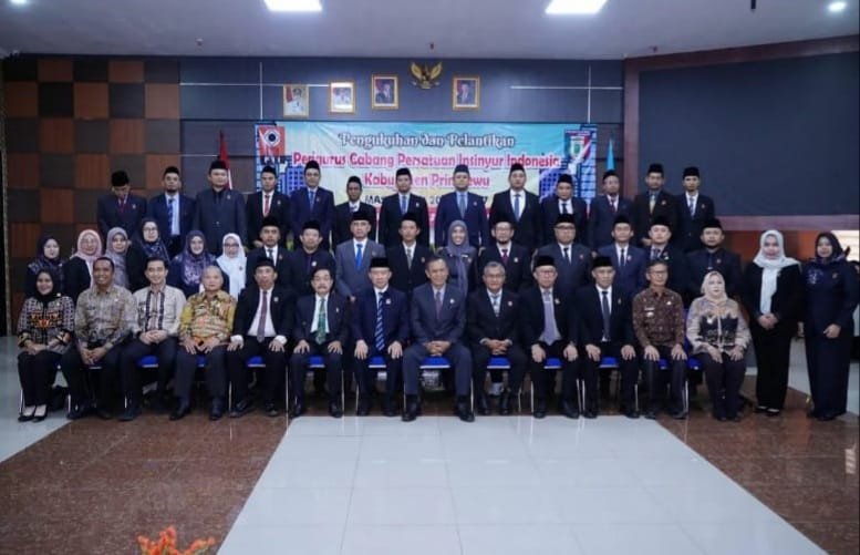 Ketua beserta jajaran pengurus PII Cabang Kabupaten Pringsewu