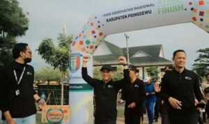 Peringatan Hari Kesehatan Nasional (HKN) ke-60 di Pringsewu