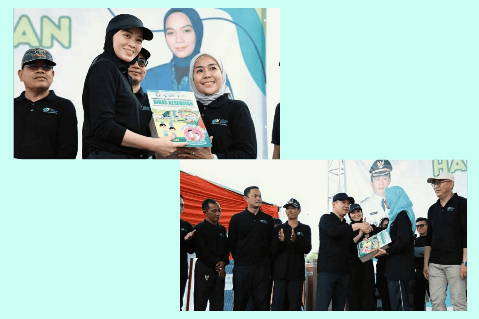 Peringatan Hari Kesehatan Nasional (HKN) ke-60 di Pringsewu