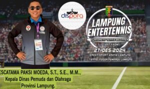 Lampung Menjadi Tuan Rumah Acara Olahraga Entertennis 2024