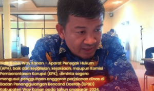 mengusut penggunaan anggaran perjalanan dinas di Badan Penanggulangan Bencana Daerah (BPBD) Kabupaten Way Kanan pada tahun anggaran 2024.