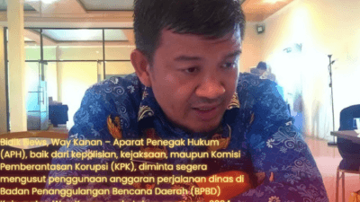 mengusut penggunaan anggaran perjalanan dinas di Badan Penanggulangan Bencana Daerah (BPBD) Kabupaten Way Kanan pada tahun anggaran 2024.