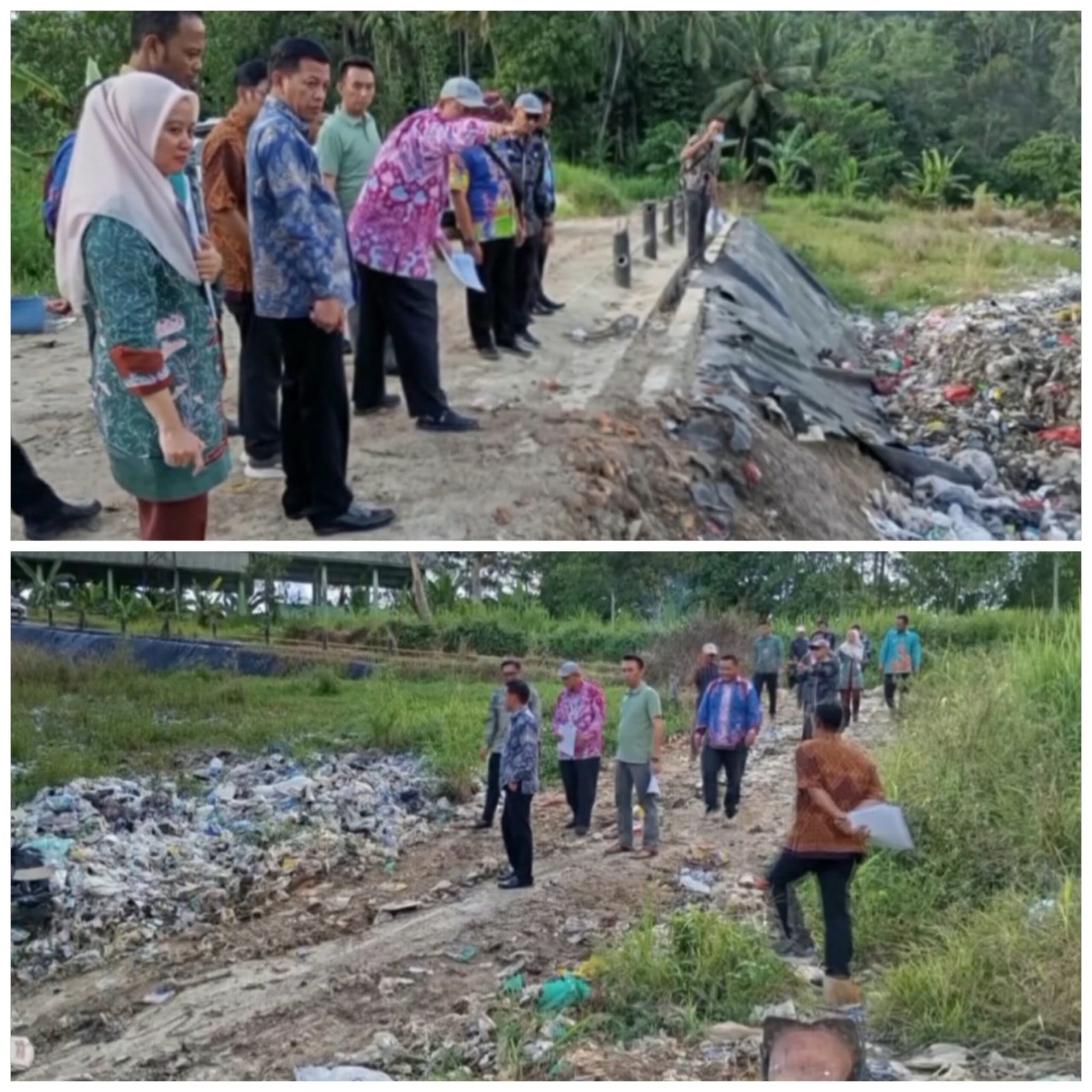 Kepala Bapperida Tanggamus Tinjau TPA Sampah Kali Miring untuk Tingkatkan Pengelolaan Lingkungan