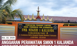 Anggaran Perawatan SMKN 1 Kalianda