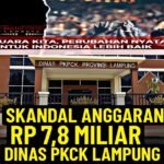 Skandal Dinas PKCK Lampung: Ahlinya Jalan-Jalan dan Kulineran.