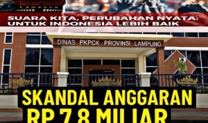 Skandal Dinas PKCK Lampung: Ahlinya Jalan-Jalan dan Kulineran.