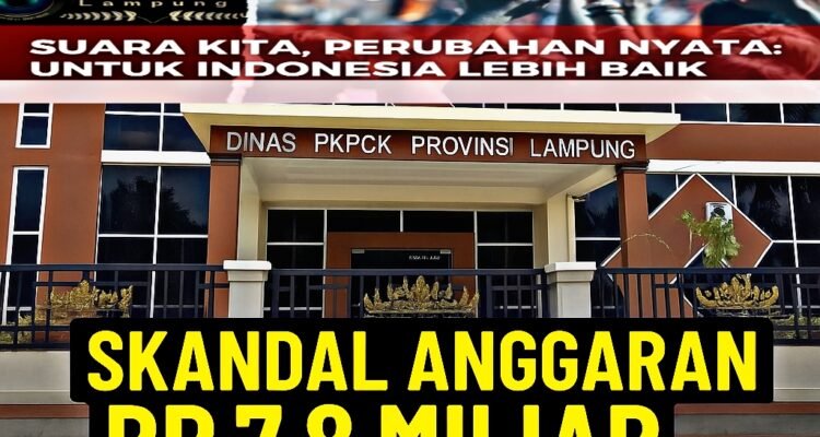 Skandal Dinas PKCK Lampung: Ahlinya Jalan-Jalan dan Kulineran.