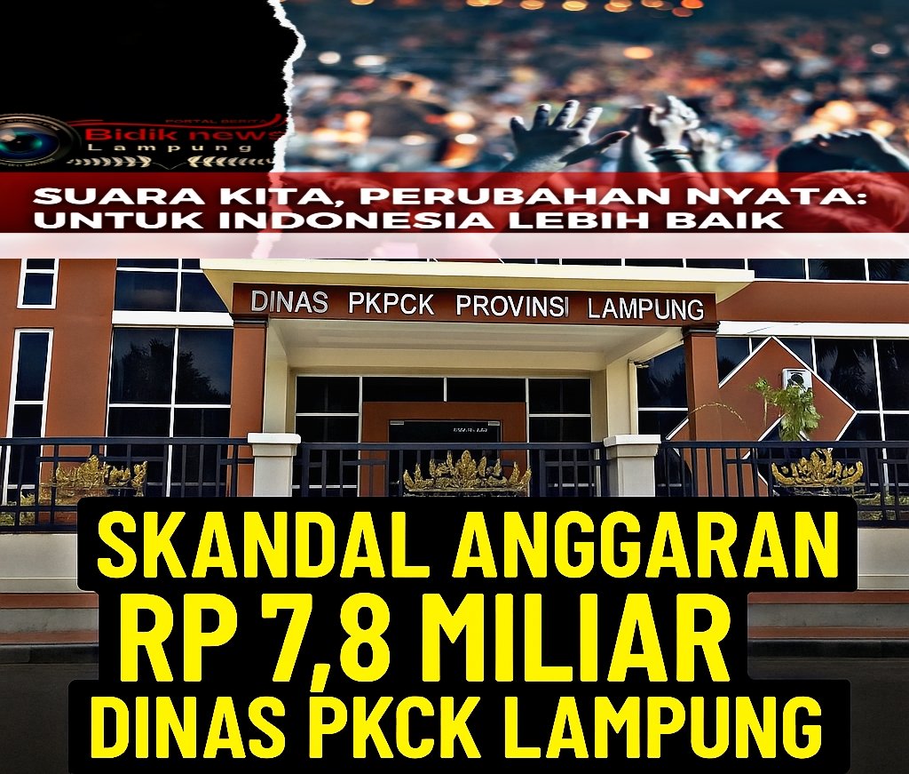 Skandal Dinas PKCK Lampung: Ahlinya Jalan-Jalan dan Kulineran.