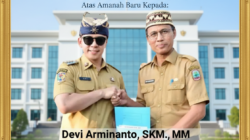 Devi Arminanto Resmi Jabat Plt Kepala Dinas Kesehatan Lampung Selatan