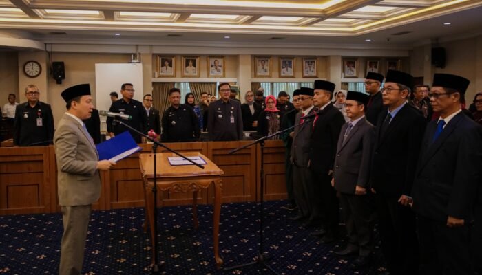 Gubernur Lampung Rolling 5 Pejabat Eselon II, Perkuat Akselerasi Program 2026