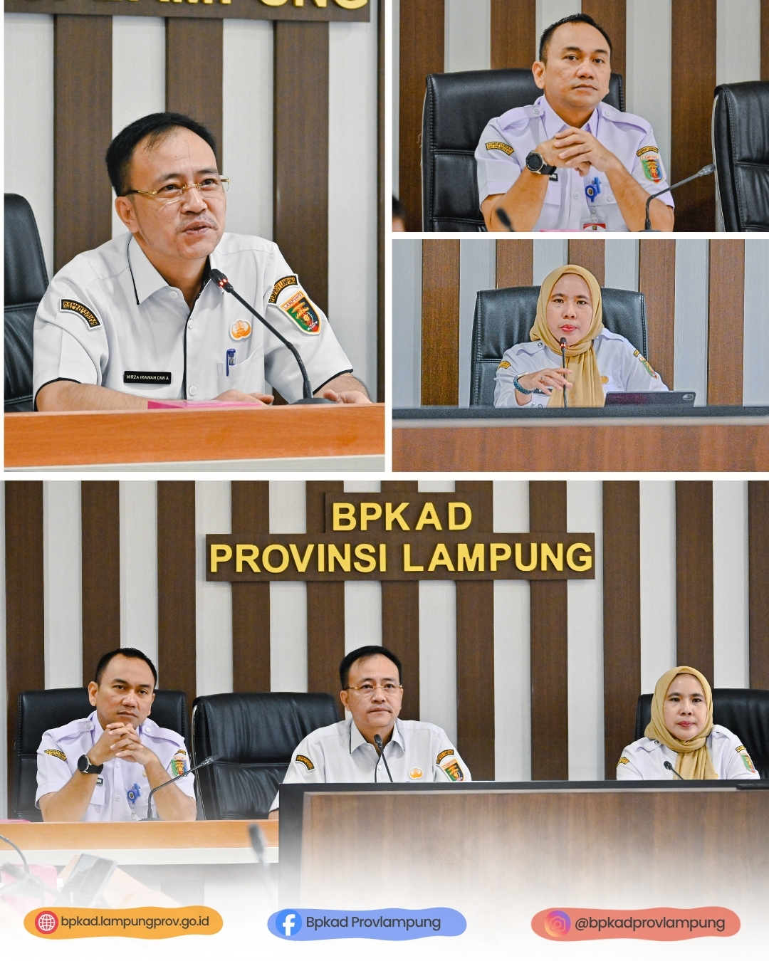 Resmi Dilantik, Mirza Irawan Dwi Atmaja Nakhodai BPKAD Provinsi Lampung 
