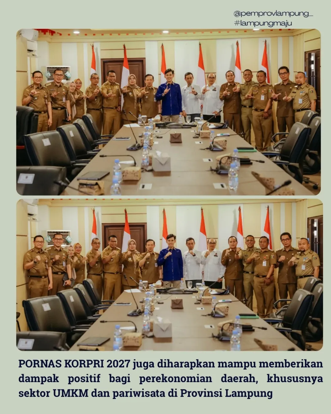 Lampung Siap Guncang Nasional: Menjadi Tuan Rumah Pornas Korpri XVIII 2027 