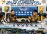 Hadapi Arus Mudik 2026, Ketua DPRD dan Gubernur Lampung Matangkan Kesiapan Angkutan Lebaran