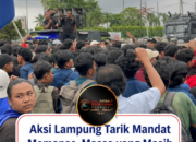 Demo Besar-Besaran di DPRD Lampung Hari Ini: Massa ‘Lampung Tarik Mandat’ Desak Pendidikan Gratis Hingga Pajak Kekayaan 