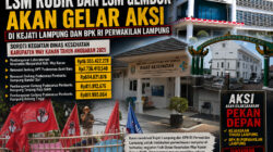 LSM GEMBOK dan LSM RUBIK Akan Gelar Aksi di Kejati Lampung dan BPK RI Perwakilan Lampung, Soroti Proyek Fisik Dinas Kesehatan Way Kanan TA 2025
